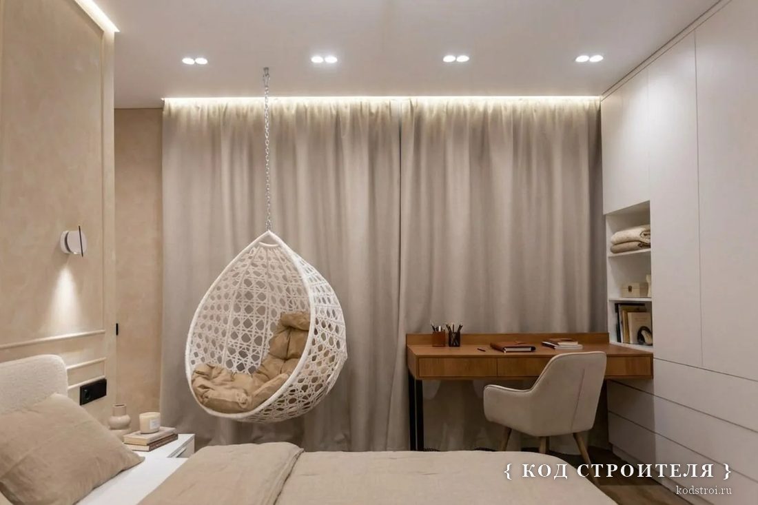 Квартира 100 м² — Зона отдыха, результат после ремонта