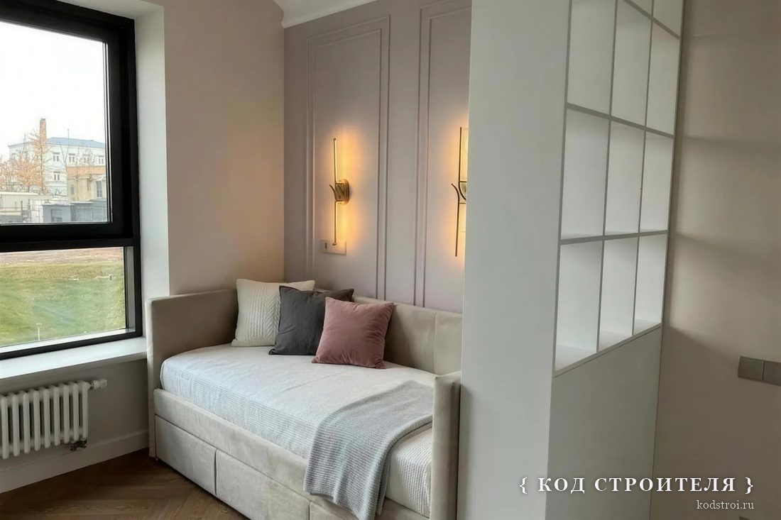Квартира 90 м² — Детская, результат после ремонта